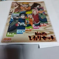 NARUTO　ぴえろ　アニメワールド2003　しおりセット