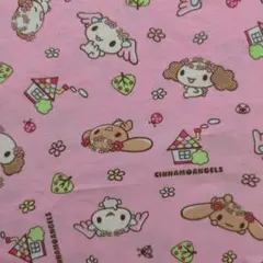 サンリオ　シナモエンジェルス　リメイク生地　約50×65cm2枚セット