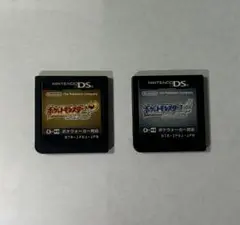 ポケットモンスター ハートゴールド・ソウルシルバー　DSソフト　パッケージ❌
