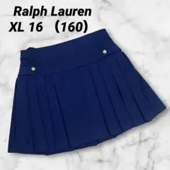 ラルフローレン☆キュロット　ネイビー　160 プリーツ　トラッド