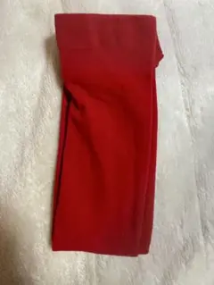 タイツ　赤