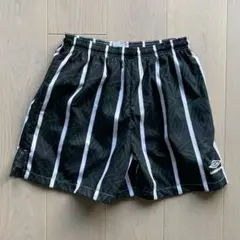 デッドストック 90s ビンテージ Umbro ショートパンツ ダークグリーン