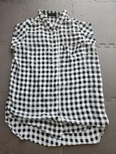 JEANASIS 半袖チェックシャツ