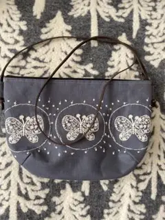 ミナペルホネン ハンドメイド ショルダーバッグ