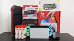 ニンテンドースイッチ EL 白ドック あつもり カラー セット