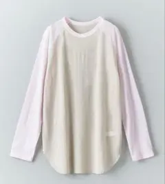 〈6 Roku 〉シアーベースボール Tシャツ　ピンク