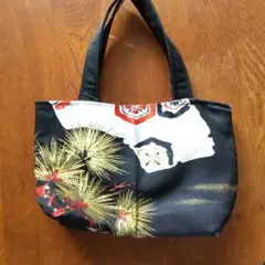 帯リメイクバッグ