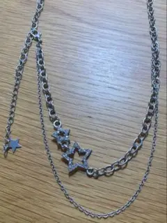 星型チャーム ネックレス