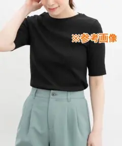 ハニーズ 5分袖 リブトップス L