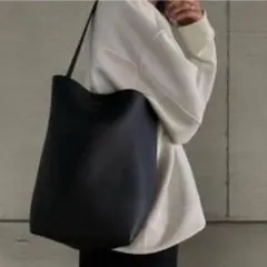 【新品】ザロウ N/S Park Tote トートバック 黒 レザー 革