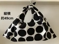 あずま袋（C349）水玉エコバッグサブバッグハンドメイドあづま袋（色欠けあり