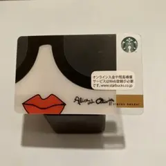 スターバックスカード アリスu0026オリビア PIN未削り