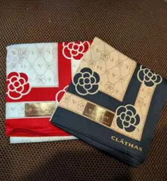 【未使用】CLATHAS ハンカチ ２枚