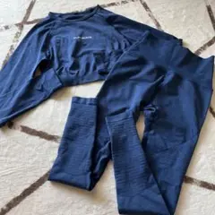 ALPHALETE ネイビー XS セットアップ