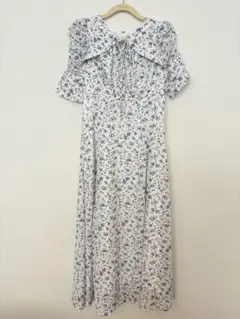 An Mille フラワープリント ワンピース