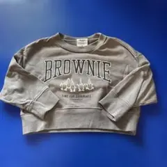 GROOVY BROWNIE トレーナー 100cm グレー