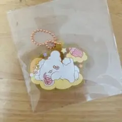 【067】はなまるおばけ キーホルダー キーチャーム ラバマス