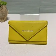 BALENCIAGA エブリデイ 良品 イエロー 6連 キーケース