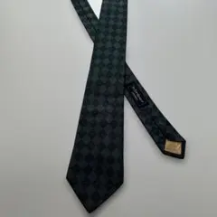 イブサンローラン　YSL YVESSANLAURENT メンズ　ネクタイ　緑　美