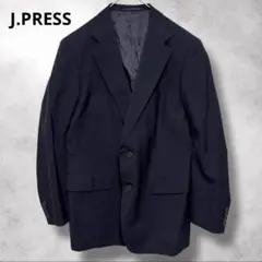 【ジェイプレス】J.PRESS YA6メンズスーツ　ジャケット　上着　ネイビー系