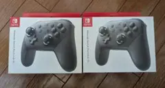 2個セット Nintendo Switch Proコントローラー