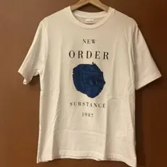 GU ニューオーダー Tシャツ M 白 バンドTシャツ