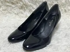 MICHAEL KLEIN ブラックパンプス 美品
