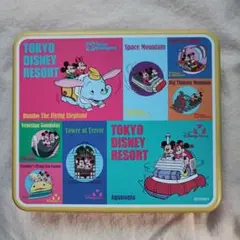 東京ディズニーリゾート ディズニーランド ミッキー お菓子 缶