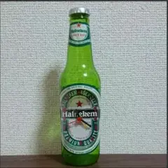 ハイネケン ボトル型置時計