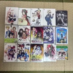 アニメDVD15本セット 戦コレ、問題児たち、デレマス、ウィクロス、銀魂など