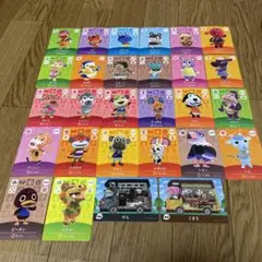 どうぶつの森 amiiboカード 28枚セット