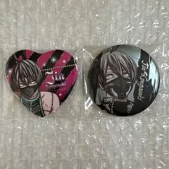 桃源暗鬼 皇后崎 缶バッジ 2個セット