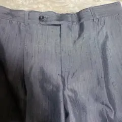 70s 80s スラックス　カスリ