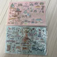 ポストカード２枚セット 東京ディズニーリゾート