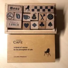 COLORS PRODUCE CAFEスタンプ
