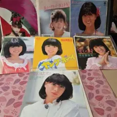 「河合奈保子」EPレコード7点