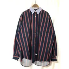 最終値下！90's ラルフローレン ストライプボタンダウンシャツ XL