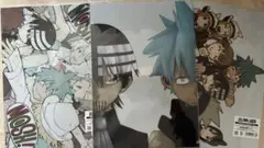 ソウルイーター展　ソウルイーター　限定　クリアファイル　全3種　原画展