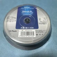 HiDisc DVD+R DL 8.5GB 10枚パック