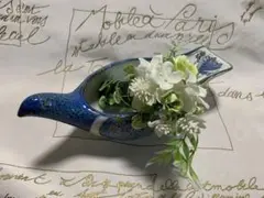 ロイヤルコペンハーゲン　ビンテージのテネラ・鳥型の縦長ボール！素敵過ぎます！