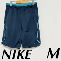 ナイキ★NIKE★ハーフパンツ★M★トレーニング★エクササイズ★ネイビー×ブルー