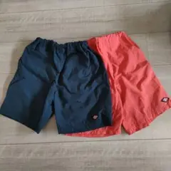 マーキーズ　黒・オレンジ ハーフパンツ 2点セット