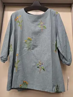 夏物　PEAK-O オシャレかわいいデザイン　綿素材　プルオーバー