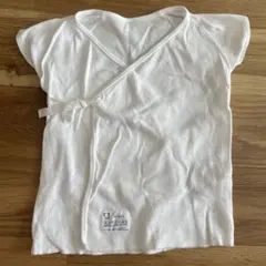綿100% ホワイト 短肌着 50-60cm