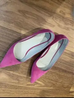セルジオロッシ スウェードパンプス