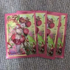 ヴァンガード　アーシャ　スリーブ　4枚セット