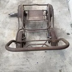 アンティーク乳母車　古董品