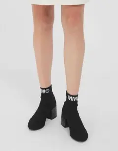 18AW MM6 HEEL SOCK BOOTS ヒール ソックスブーツ
