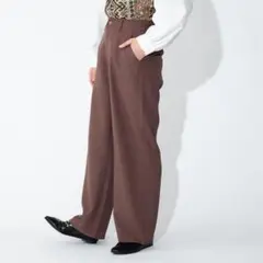 リネンライクストレートパンツ＊kutir＊クティール