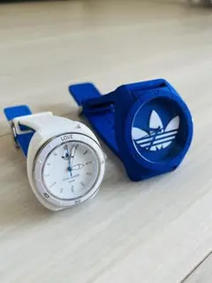 【廃盤品2本セット】アディダス 時計 男女兼用